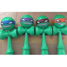 2016 New Teenage Mutant Ninja Turtles Wooden Children Cartoon Kendama Toy